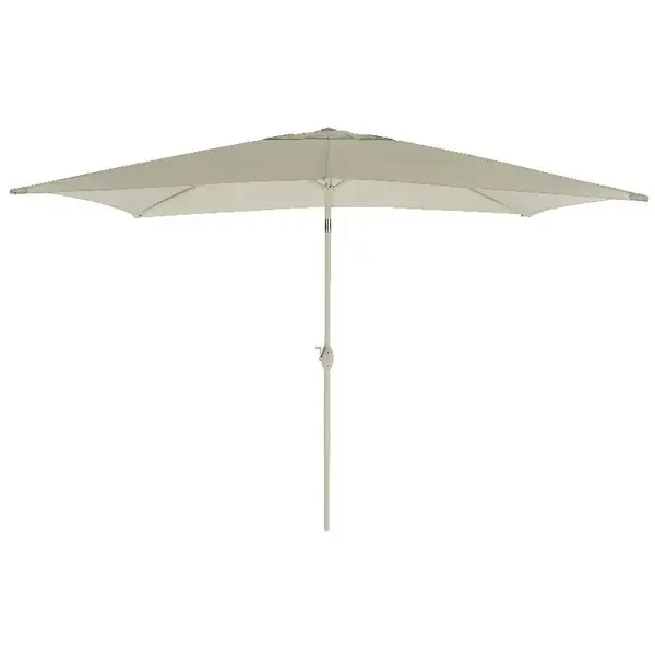 OEM Umbrela pentru terasa si gradina, alb, diametru 300 cm