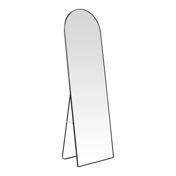 Oglinda aluminiu Plaza, Aluminiu, Auriu, 50x28x160 cm