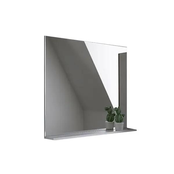 Oglinda baie 80 cm cu etajera alba Kolpasan, Evelin