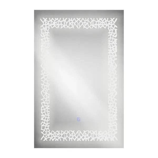 Oglinda baie cu LED si buton touch RO-704 60x80 cm