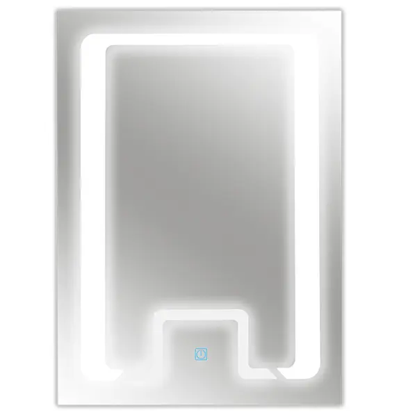 Oglinda baie cu LED si si buton touch RO-111 60x80 cm