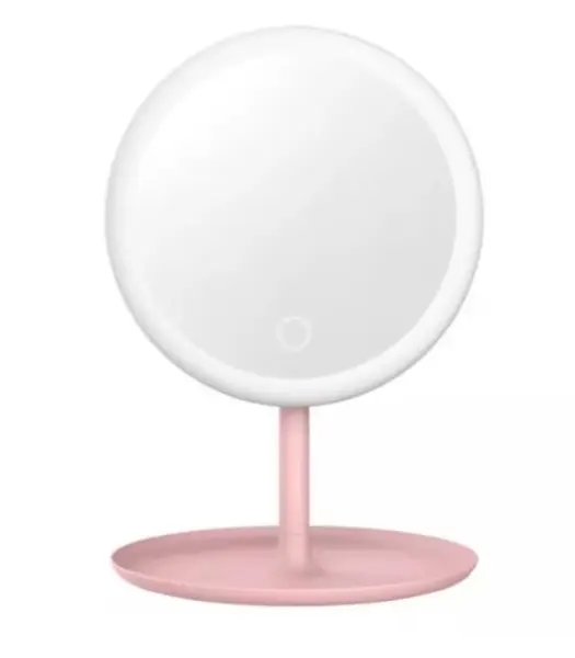 Oglinda cosmetica pentru machiaj D023 rotire 90 grade cu iluminare LED