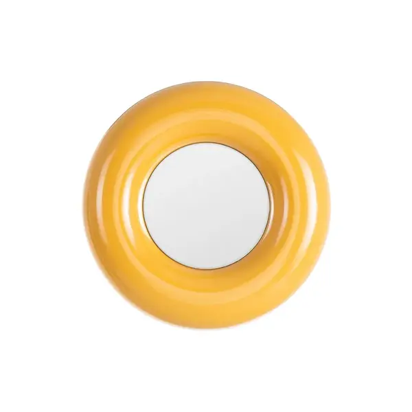 Oglinda de perete PRISMIO Ø49 CM - Mustard