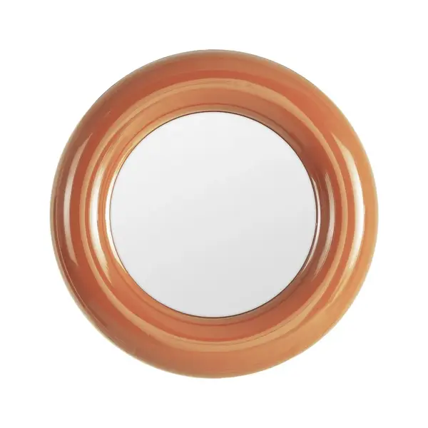 Oglinda de perete PRISMIO Ø64 CM - Orange