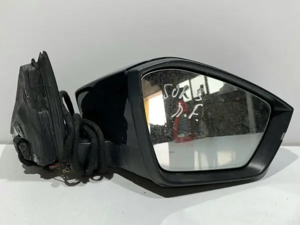 Oglinda dreapta cu rabatare electrica culoare negru - lf9r Skoda Superb 3 (2015-2019)
