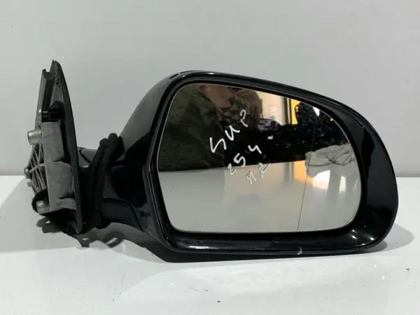 Oglinda dreapta cu rabatare electrica culoare negru - lf9r Skoda Superb 2 (2008-2013)