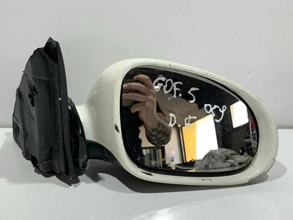 Oglinda dreapta culoare alb - lr9a Volkswagen Jetta 5 (2005-2010)