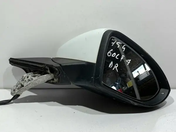 Oglinda dreapta culoare alba - lc9a 5G1857508CL Volkswagen Golf 7 (2012-2017)