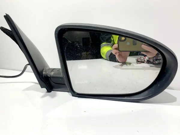 Oglinda dreapta culoare bej Nissan Qashqai facelift (2010-2013) [J10]