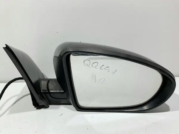 Oglinda dreapta culoare negru - z11 Nissan Qashqai facelift (2010-2013) [J10]