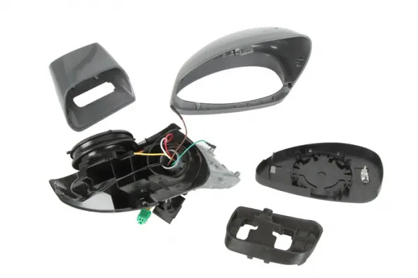 Oglinda dreapta electrica incalzita, albastra, grunduita, cu senzor temperatura CITROEN C4 intre 2004-2010