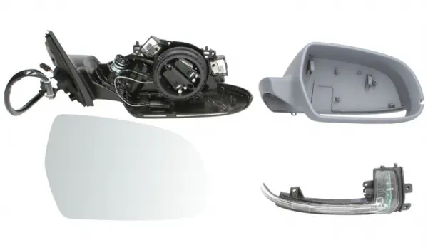 Oglinda dreapta electrica incalzita, grunduita AUDI A4 intre 2011-2016
