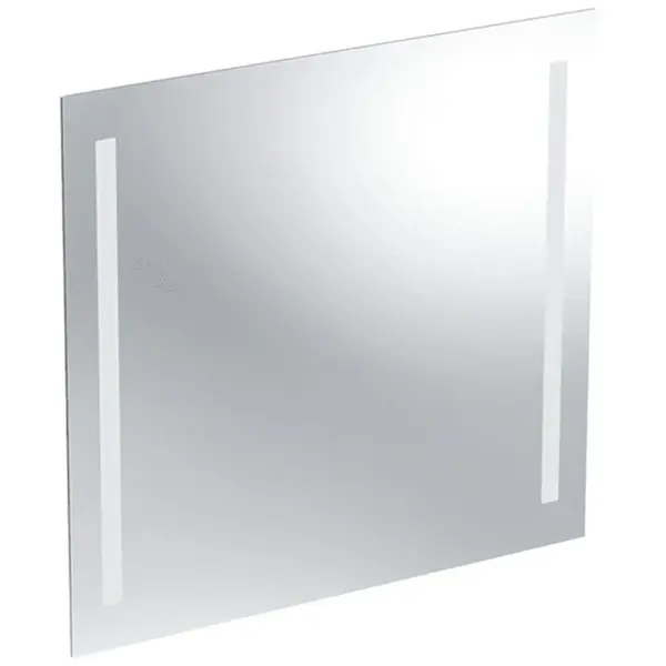 Oglinda dreptunghiulara 70 cm cu iluminare LED si dezaburire Geberit, Option Basic