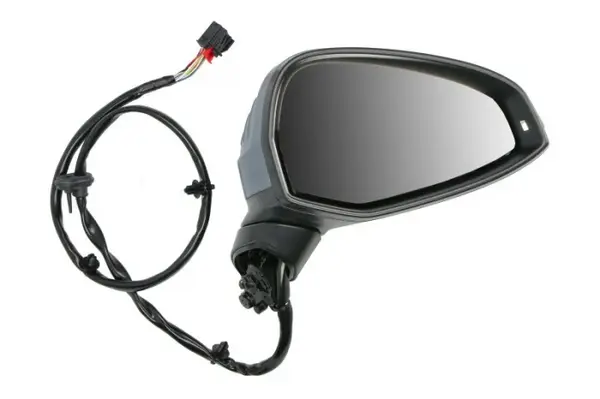 Oglinda exterioara stanga (electric, cu memorie, asferic, cu incalzire, subacoperit, cu semnalizator) potrivit AUDI A4 B9 05.15-
