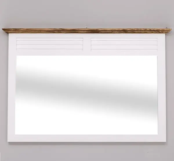 Oglinda lata cu design Shutter cu finisaj Lacuit & Vopsit