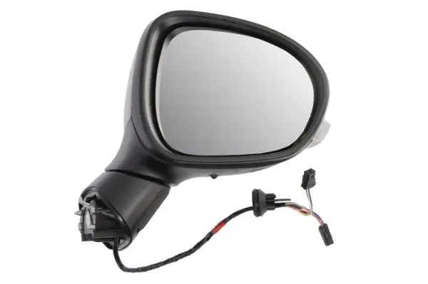Oglinda laterala dreapta electric, convex, cu incalzire, grund, cu memorie, rabatare electrica, semnalizator potrivit VW TAIGO 07.21-