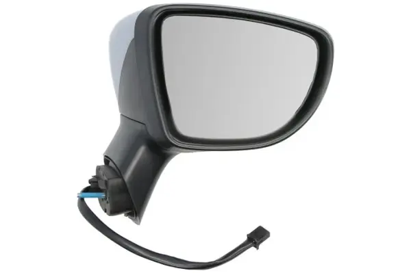 Oglinda laterala dreapta electric, convex, cu incalzire, grund, semnalizator, cu senzor temperatura potrivit RENAULT CAPTUR I, CAPTUR II 06.17-