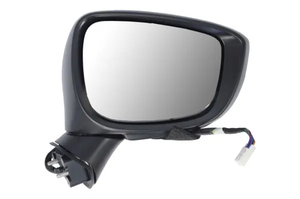 Oglinda laterala dreapta electric, convex, grund, rabatare electrica, semnalizator potrivit MAZDA CX-3 05.15-12.21