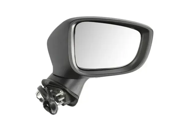 Oglinda laterala Dreapta electric, convexa, incalzita, crom, carcasa, pliabil electric potrivit MAZDA 3