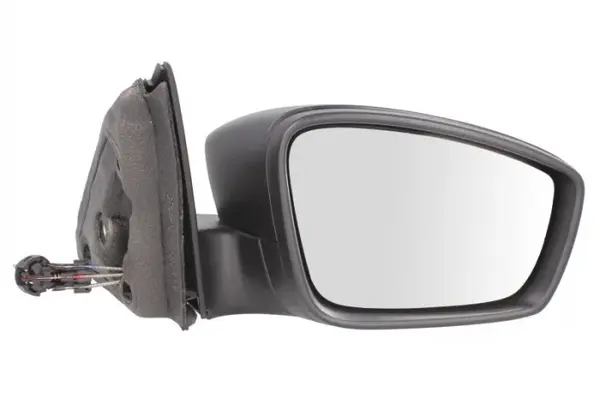 Oglinda laterala Dreapta (mecanic, convexa, crom) potrivit SEAT TOLEDO IV; SKODA RAPID