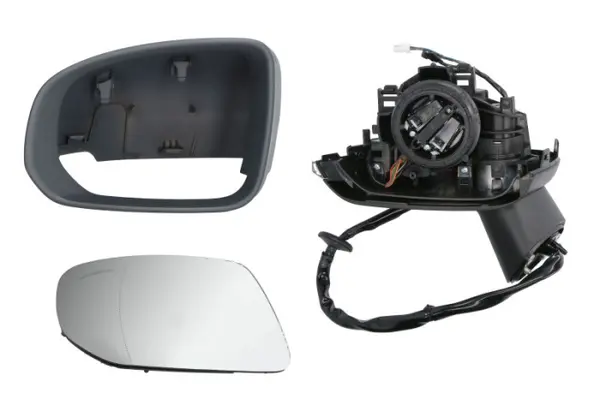 Oglinda laterala stanga electric, asferic, cu incalzire, asistenta banda, grund, cu memorie, rabatare electrica, semnalizator potrivit VOLVO XC60 II 03.17-