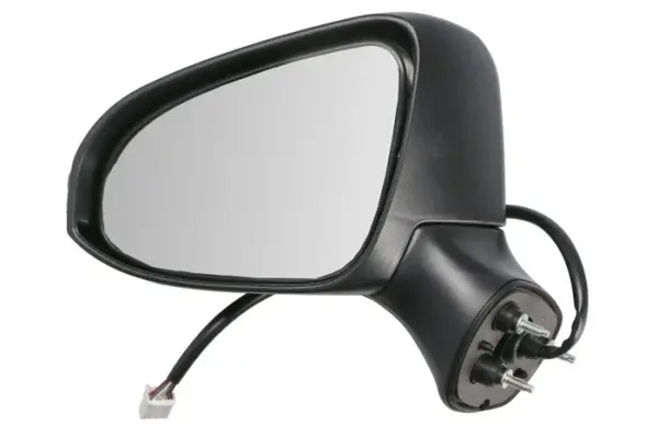 Oglinda laterala stanga electric, asferic, cu incalzire, grund, rabatare electrica, semnalizator potrivit TOYOTA AVENSIS T27 06.15-10.18