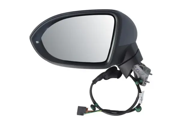 Oglinda laterala Stanga electric, asferice, incalzita, crom, captuseala potrivit VW ARTEON, GOLF VIII, PASSAT ALLTRACK B8, PASSAT B7, PASSAT B8