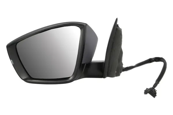 Oglinda laterala stanga electric, convex, cu incalzire, asistenta banda, grund, cu memorie, rabatare electrica, semnalizator potrivit SKODA KODIAQ, KODIAQ FL 03.17-09.23