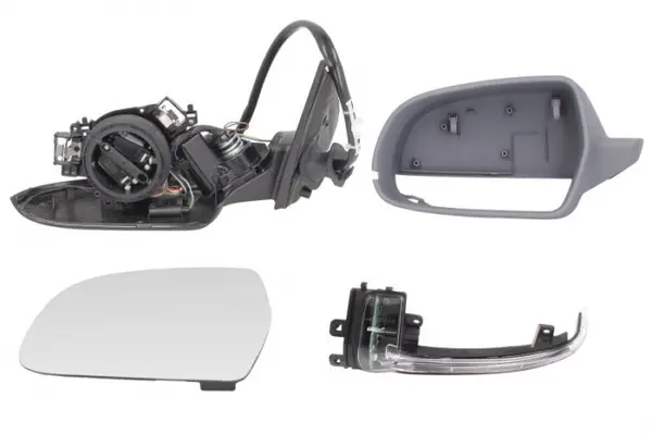 Oglinda laterala Stanga electrica, asferice, incalzita, potrivit AUDI A4 ALLROAD B8, A4 B8