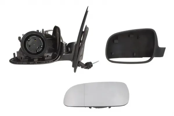 Oglinda laterala Stanga mecanic, asferice potrivit SEAT AROSA; VW LUPO I