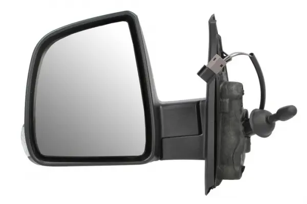 Oglinda laterala stanga (mecanica, convex) potrivit FIAT DOBLO II; OPEL COMBO D 09.14-12.22