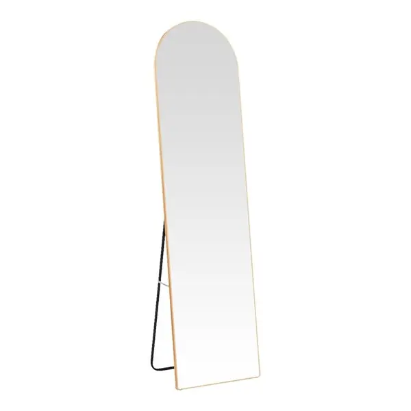 Oglinda Plaza Auriu 40x28x150 cm