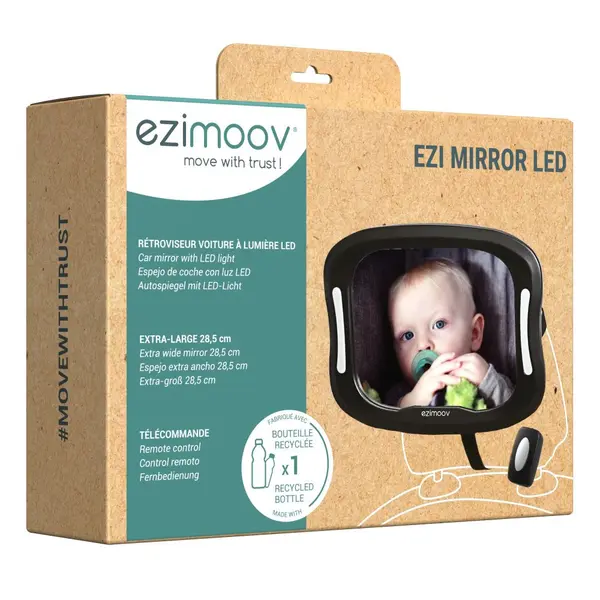 Oglinda retrovizoare cu Lumina LED Ezimoov Eco friendly