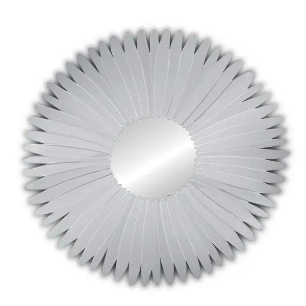 Oglinda rotunda Stella Silver – Ø80 x h80 cm