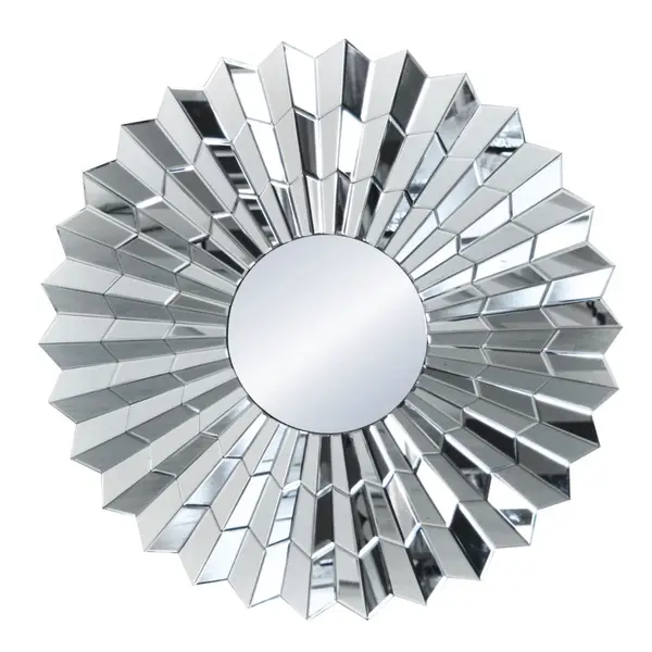 Oglinda rotunda Violett Silver – Ø90 cm