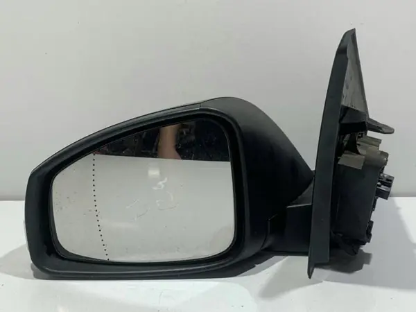 Oglinda stanga cu rabatare electrica culoare neagra Renault Megane 3 facelift (2012-2016)