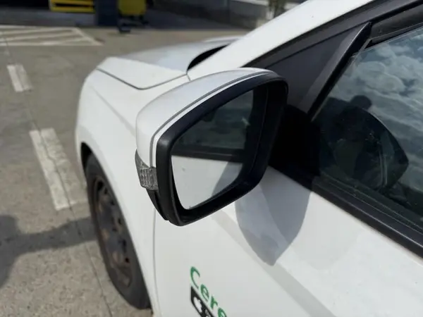 Oglinda stanga culoare alba - lf9e 6V1857507C Skoda Fabia 3 (2014-2018)