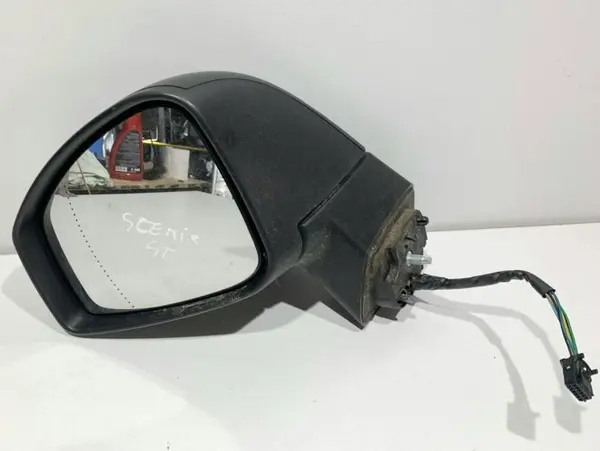 Oglinda stanga culoare albastra 963021615R Renault Scenic 3 (2009-2011)