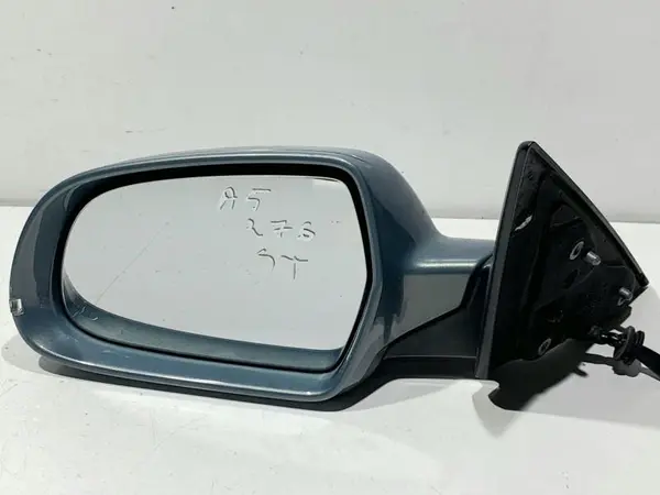 Oglinda stanga culoare albastru metalic - lx5x Audi A5 (2007-2011) [8T3]