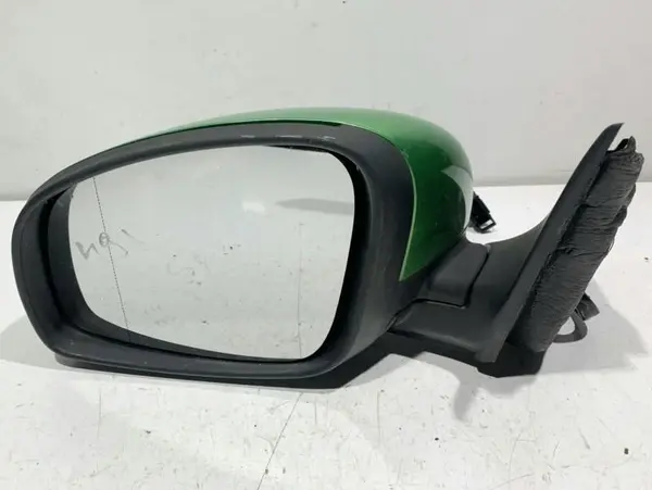 Oglinda stanga culoare verde - lf6z Skoda Fabia 2 facelift (2010-2014)