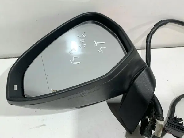 Oglinda stanga electrica 12 pini culoare rosie - ly3u 8W1857409E Audi A4 (2015-2019) [8W2, B9]