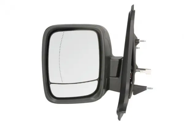 Oglinda stanga electrica, asferic, incalzita, crom FIAT TALENTO; NISSAN NV300; OPEL VIVARO; RENAULT TRAFIC dupa 2014