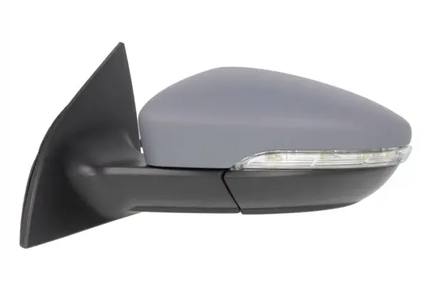 Oglinda stanga electrica, asferic, incalzita, crom, grunduita, pliabila electrica, cu lumina VW SCIROCCO intre 2008-2014
