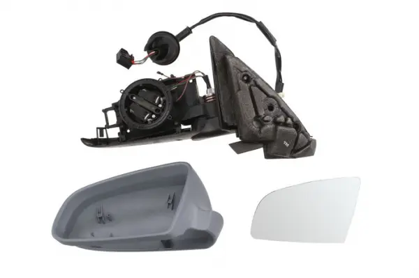 Oglinda stanga electrica, asferic, incalzita, grunduita AUDI A3 intre 2003-2008