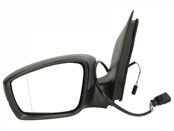 Oglinda stanga electrica, asferic, incalzita, grunduita SEAT MII; SKODA CITIGO; VW UP intre 2011-2016
