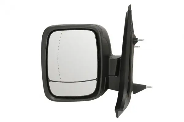 Oglinda stanga manuala, asferic, crom FIAT TALENTO; NISSAN NV300; OPEL VIVARO; RENAULT TRAFIC dupa 2014