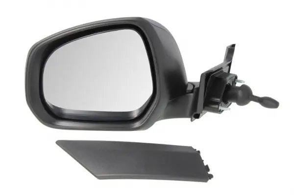 Oglinda stanga mecanica crom, grunduita OPEL AGILA; SUZUKI SPLASH dupa 2008