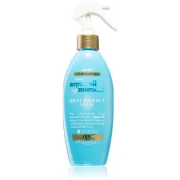 OGX Argan Oil Of Morocco Economizor de timp cu rol protector împotriva căldurii