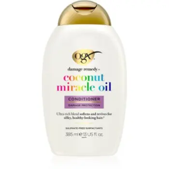 OGX Coconut Miracle Oil balsam pentru întărirea părului cu ulei de cocos