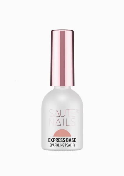 Ojă Semi Saute Nails Express Base Sparkling Peachy 8ml